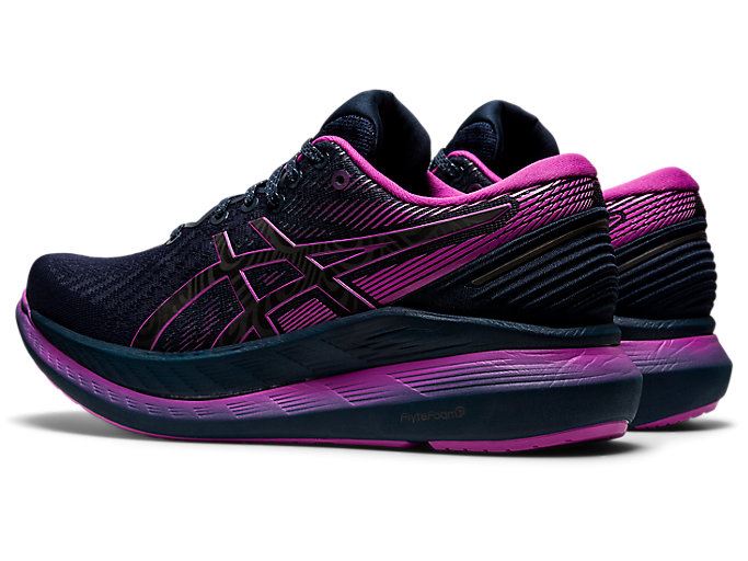 Blue Asics GLIDERIDE 2 LITE-SHOW Women's Running Shoes | PDIH7940