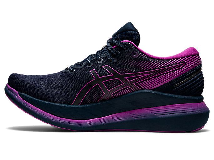 Blue Asics GLIDERIDE 2 LITE-SHOW Women's Running Shoes | PDIH7940