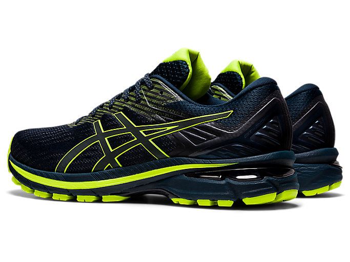 Blue Asics GT-2000 9 LITE-SHOW Men's Running Shoes | ZEFW4233