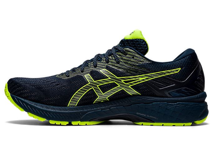 Blue Asics GT-2000 9 LITE-SHOW Men's Running Shoes | ZEFW4233