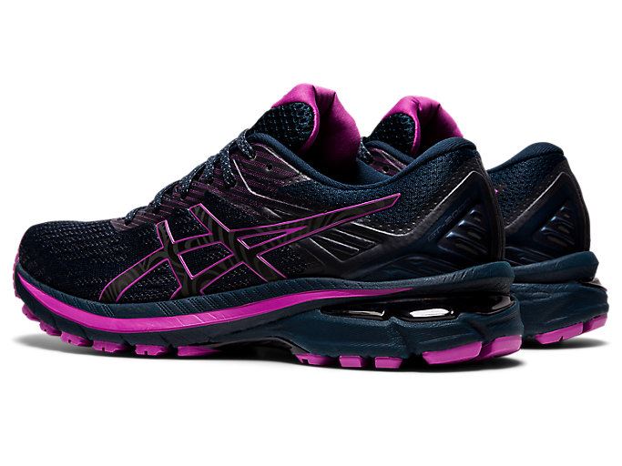 Blue Asics GT-2000 9 LITE-SHOW Women's Running Shoes | ZLME4302