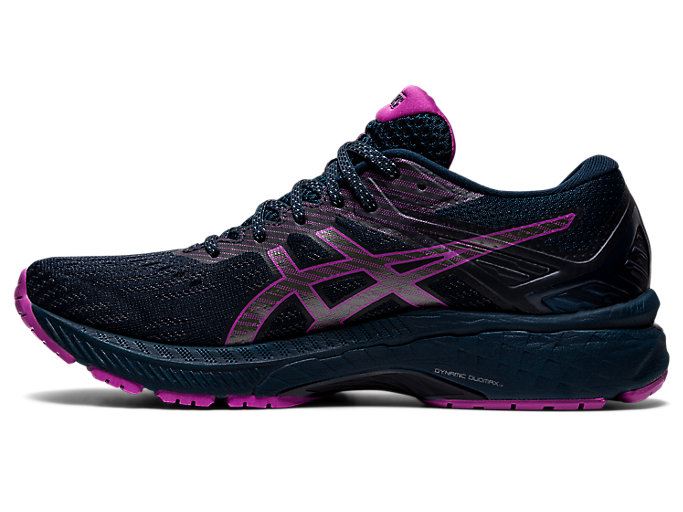 Blue Asics GT-2000 9 LITE-SHOW Women's Running Shoes | ZLME4302