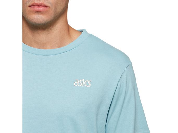 Blue Asics Jersey Tokyo Short Sleeve 1 Men's Sneakers | IYUE7284