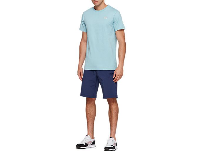 Blue Asics Jersey Tokyo Short Sleeve 1 Men's Sneakers | IYUE7284