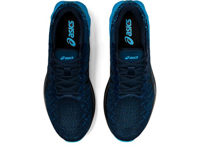 Blue / Black Asics DYNABLAST Men's Running Shoes | FXKR8504