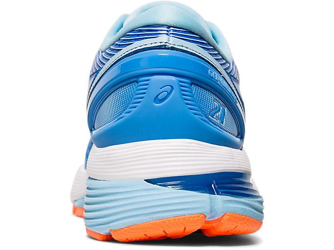 Blue / Black Asics GEL-NIMBUS 21 Women's Running Shoes | EKZG8880