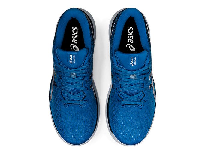 Blue / Black Asics GLIDERIDE 2 Men's Running Shoes | TIOY9992