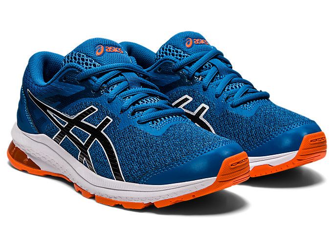 Blue / Black Asics GT-1000 10 GS Kids' Sneakers | NAUU7646