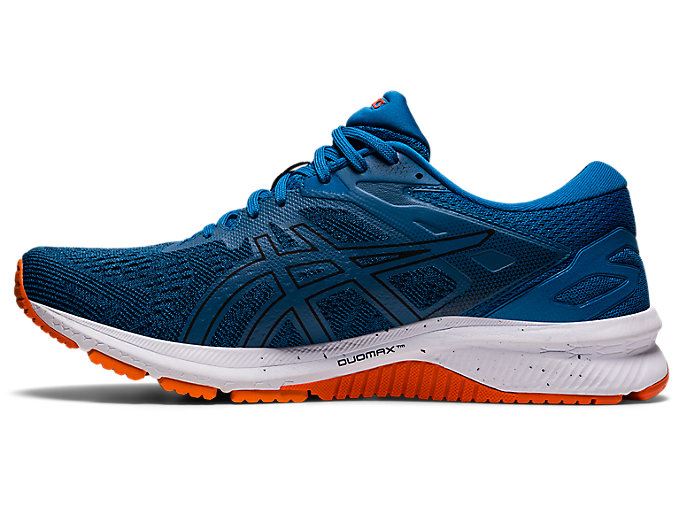 Blue / Black Asics GT-1000 10 Men's Running Shoes | BDTT7114