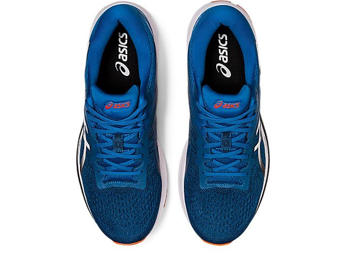 Blue / Black Asics GT-1000 (2E) Men's Running Shoes | GPZZ0045