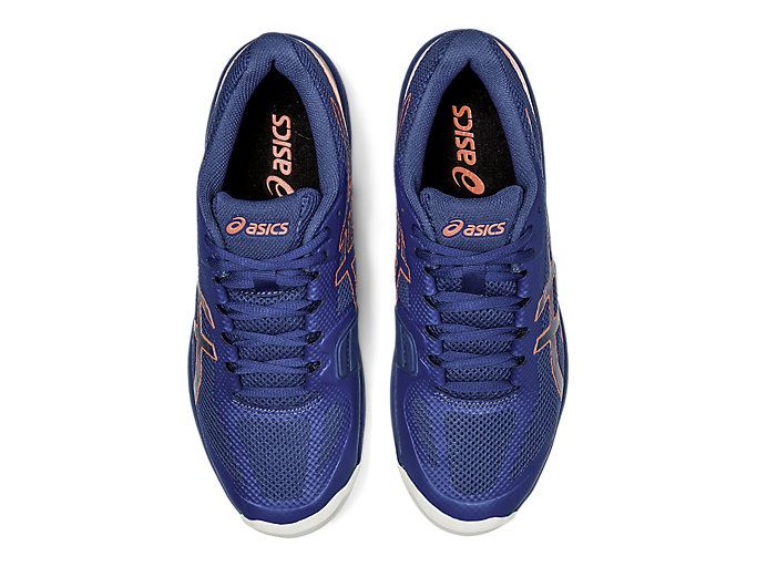 Blue / Blue Asics Court Speed FF Men's Tennis Shoes | UYIU7678