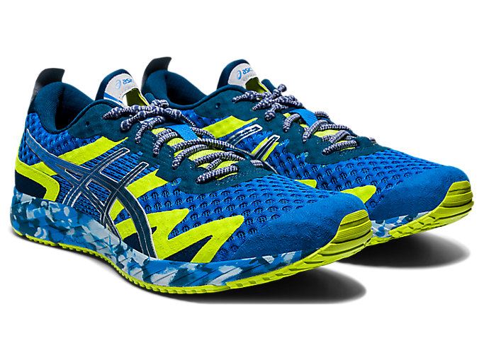 Blue / Blue Asics GEL-NOOSA TRI 12 Men's Running Shoes | RUOQ9951