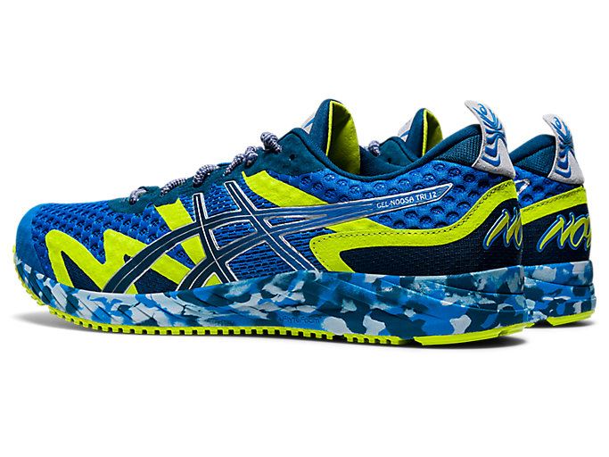 Blue / Blue Asics GEL-NOOSA TRI 12 Men's Running Shoes | RUOQ9951