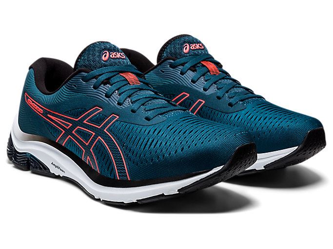 Blue / Blue Asics GEL-PULSE 12 Men's Running Shoes | WTGM7775