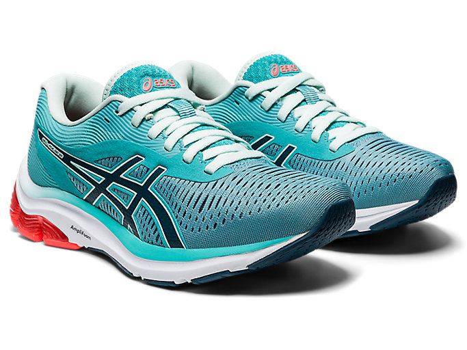 Blue / Blue Asics GEL-PULSE 12 Women's Running Shoes | OYGL0763