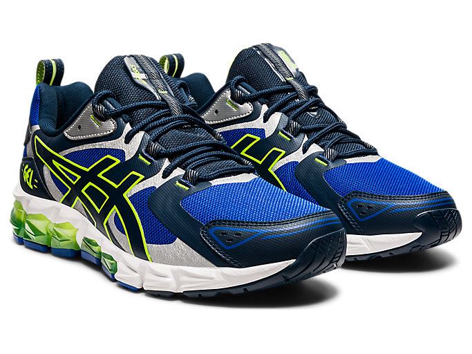 Blue / Blue Asics GEL-QUANTUM 180 Men's Sneakers | DGPS2599