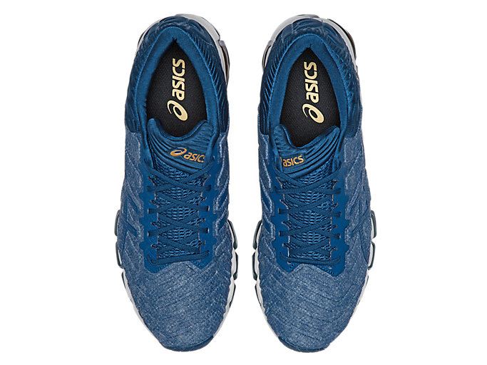 Blue / Blue Asics GEL-QUANTUM 360 5 Men's Sneakers | CQZE8299