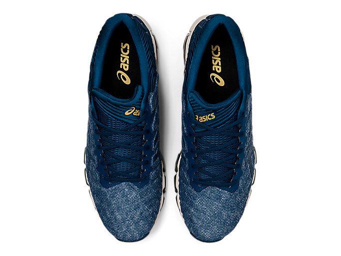 Blue / Blue Asics GEL-QUANTUM 360 5 Men's Sneakers | CQZE8299