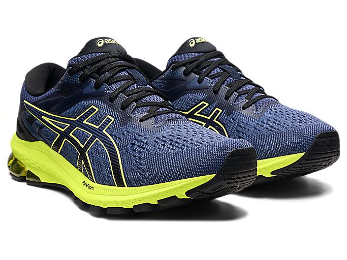 Blue / Blue Asics GT-1000 10 Men's Running Shoes | UOJD8644