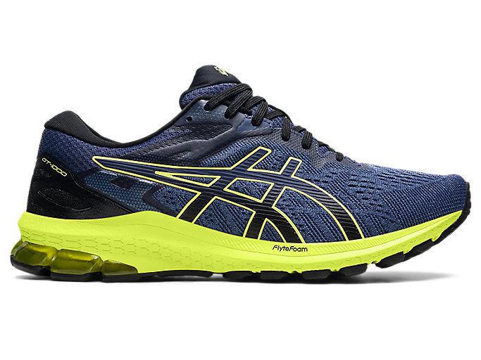 Blue / Blue Asics GT-1000 10 Men's Running Shoes | UOJD8644