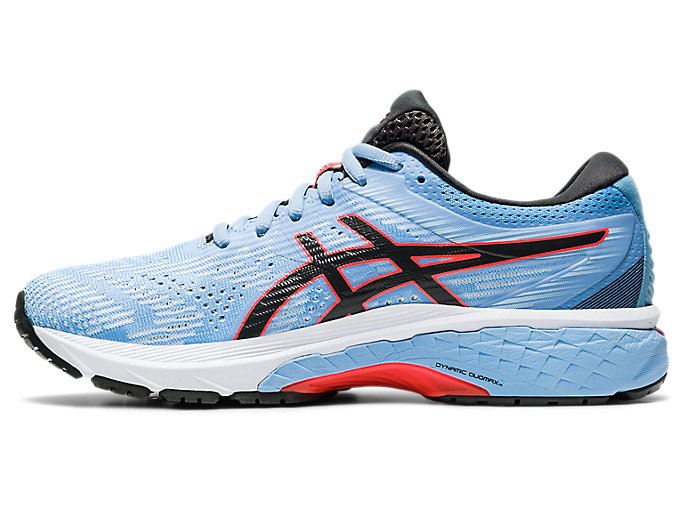 Blue / Deep Grey Asics GT-2000 8 Women's Running Shoes | WSZN7462