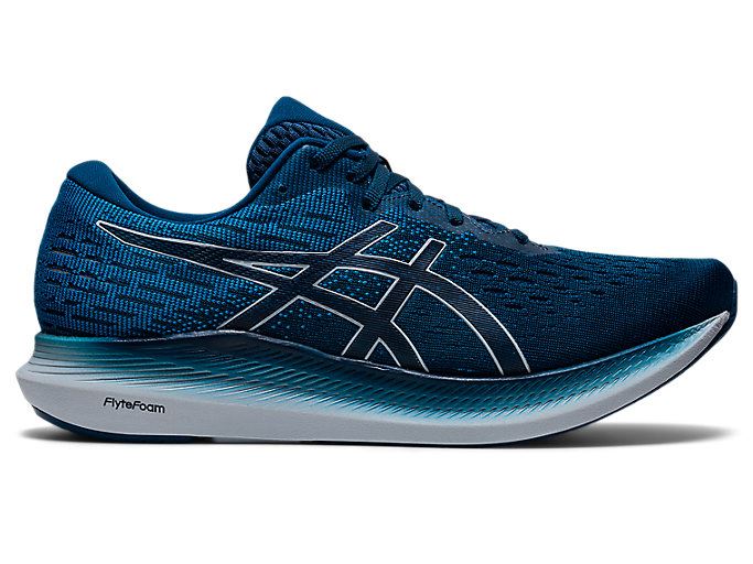 Blue / Grey Asics EVORIDE 2 Men\'s Running Shoes | BWMD1714