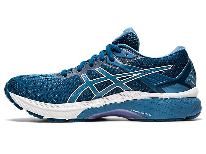 Blue / Grey Asics GT-2000 9 (2A) Women's Running Shoes | SREA1374