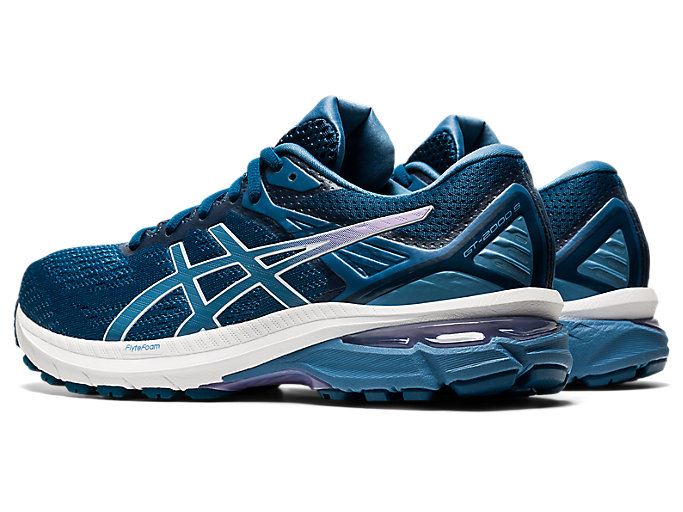 Blue / Grey Asics GT-2000 9 Women's Running Shoes | IOUA7737