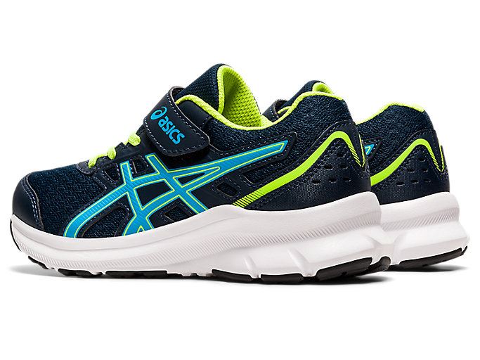 Blue / Light Turquoise Asics JOLT 3 PS Kids' Sneakers | YHXD0158