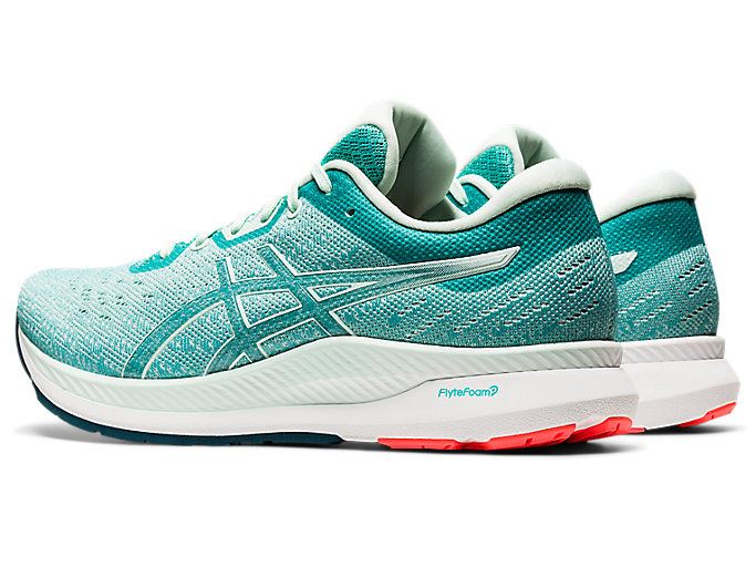 Blue / Mint Asics EVORIDE Women's Running Shoes | OLWF5233