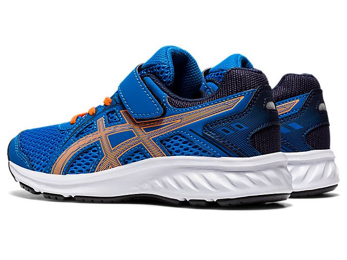 Blue / Orange Asics Jolt 2 PS Kids' Sneakers | GMNP5977