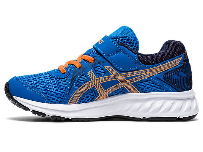 Blue / Orange Asics Jolt 2 PS Kids' Sneakers | GMNP5977