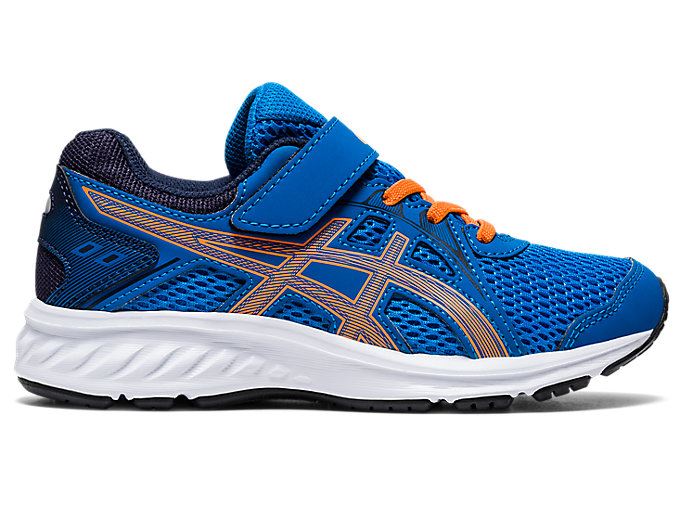 Blue / Orange Asics Jolt 2 PS Kids' Sneakers | GMNP5977