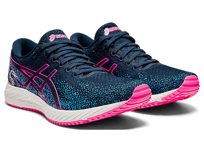 Blue / Pink Asics GEL-DS TRAINER 26 Women's Running Shoes | GWSH0238