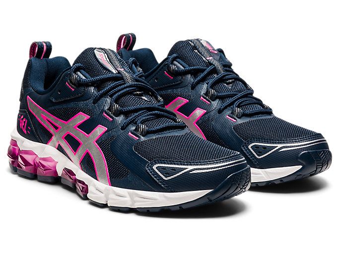 Blue / Pink Asics GEL-QUANTUM 180 Women's Sneakers | ORFW2603