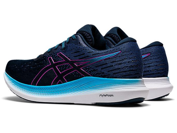 Blue / Purple Asics EVORIDE 2 Women's Running Shoes | ZZPF7616