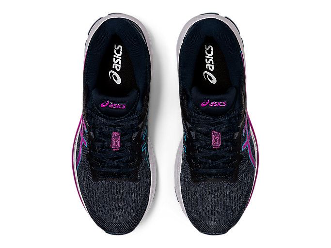 Blue / Purple Asics GT-1000 10 (D) Women's Running Shoes | DULX7233