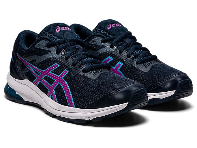 Blue / Purple Asics GT-1000 10 GS Kids' Sneakers | PONO0082