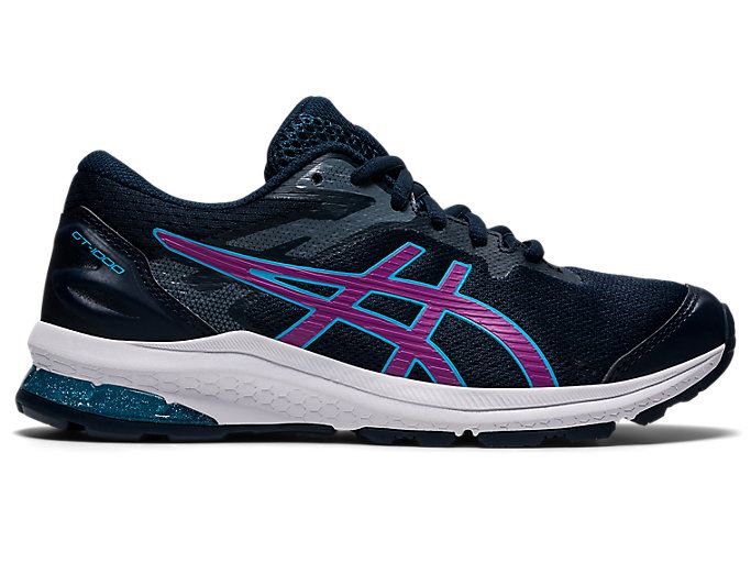 Blue / Purple Asics GT-1000 10 GS Kids' Sneakers | PONO0082