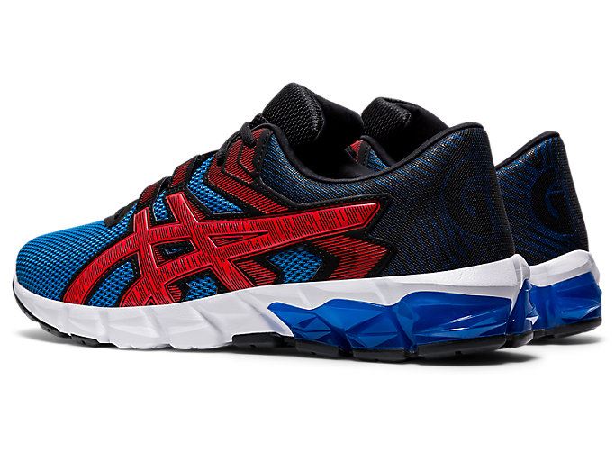 Blue / Red Asics GEL-QUANTUM 90 2 Men's Sneakers | CXVP4435