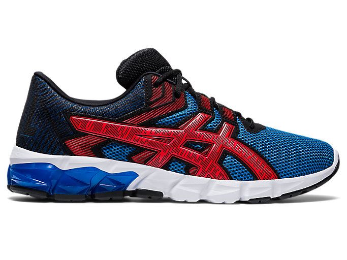 Blue / Red Asics GEL-QUANTUM 90 2 Men\'s Sneakers | CXVP4435