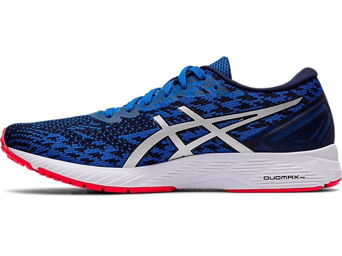 Blue / Silver Asics GEL-DS Trainer 25 Women's Running Shoes | KEDR3247