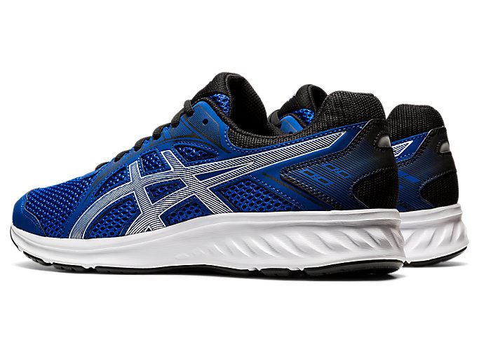 Blue / Silver Asics Jolt 2 Men's Running Shoes | NOQT3992