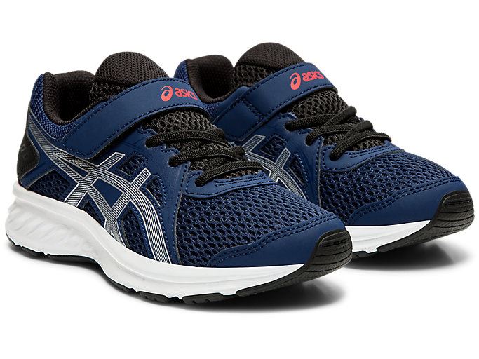 Blue / Silver Asics Jolt 2 PS Kids' Sneakers | LBLS7967