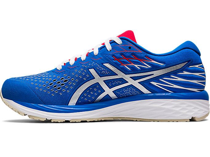 Blue / White Asics GEL-Cumulus 21 Retro Tokyo Men's Running Shoes | MXRO5703