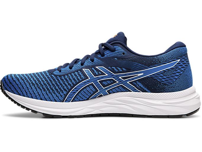 Blue / White Asics GEL-EXCITE 6 Twist Men's Running Shoes | VTMU0464