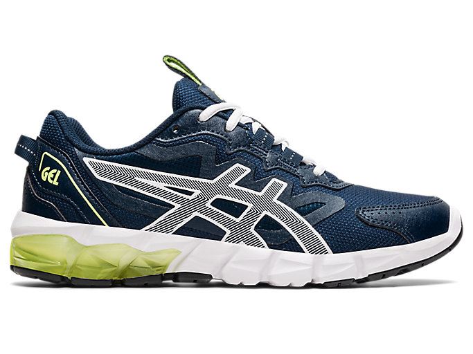 Blue / White Asics GEL-QUANTUM 90 3 Women\'s Sneakers | FSJB3788