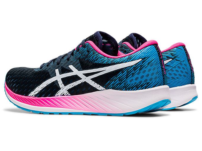 Blue / White Asics HYPER SPEED Women's Running Shoes | SQFV3215