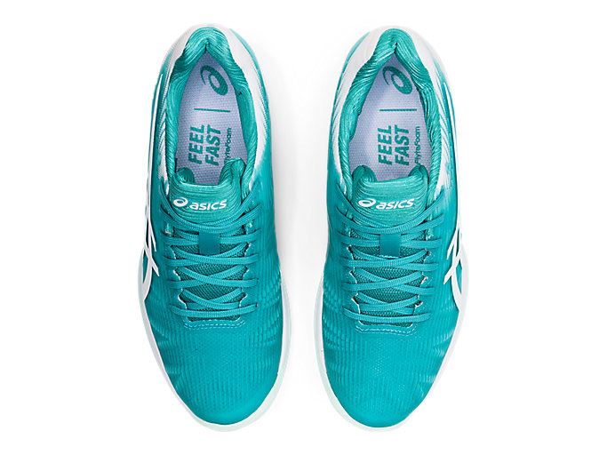 Blue / White Asics SOLUTION SPEED FF Women's Tennis Shoes | UVYR2729