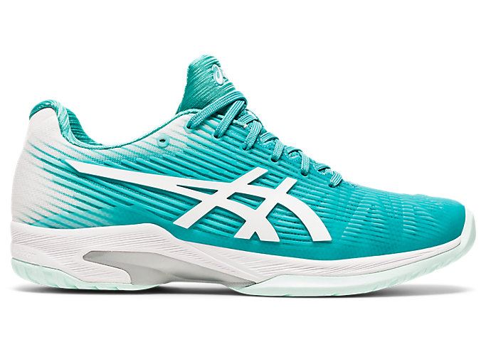 Blue / White Asics SOLUTION SPEED FF Women\'s Tennis Shoes | UVYR2729